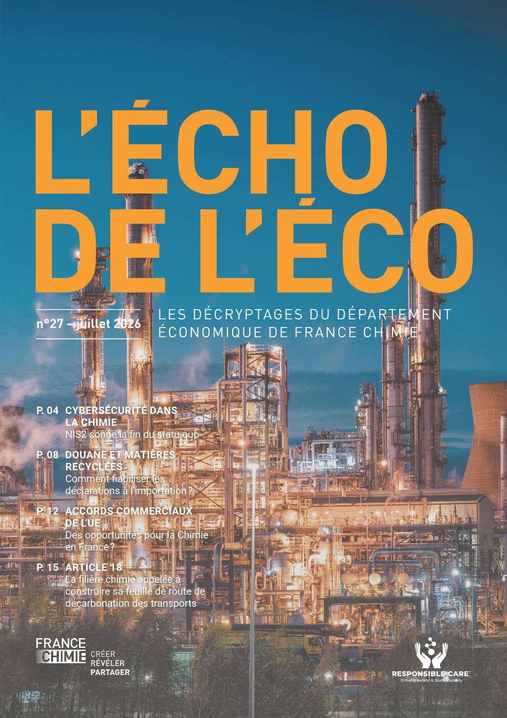 L'écho de l'éco n°27 - Juillet 2026