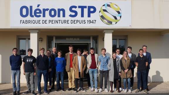 Des candidats académiques accueillis au sein de l'entreprise STP Oléron