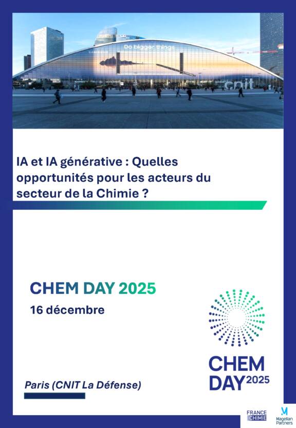 IA et IA générative : Quelles opportunités pour les acteurs du secteur de la Chimie ?